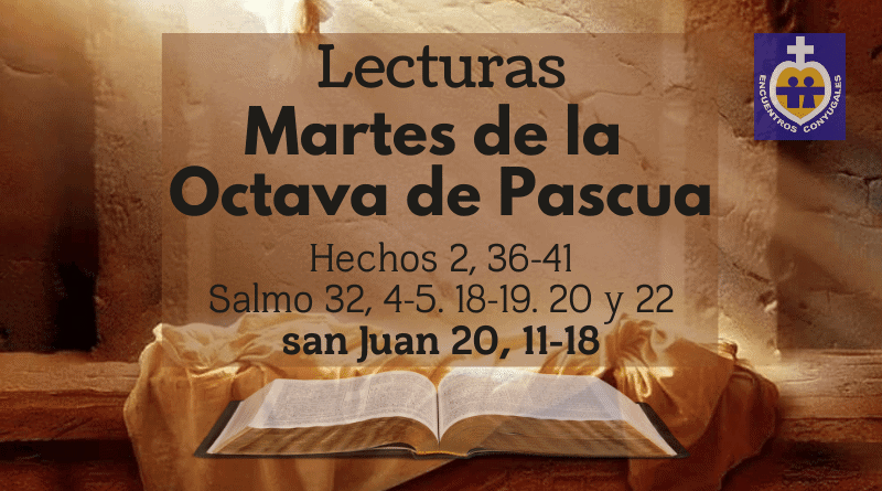 lecturas martes octava de pascua