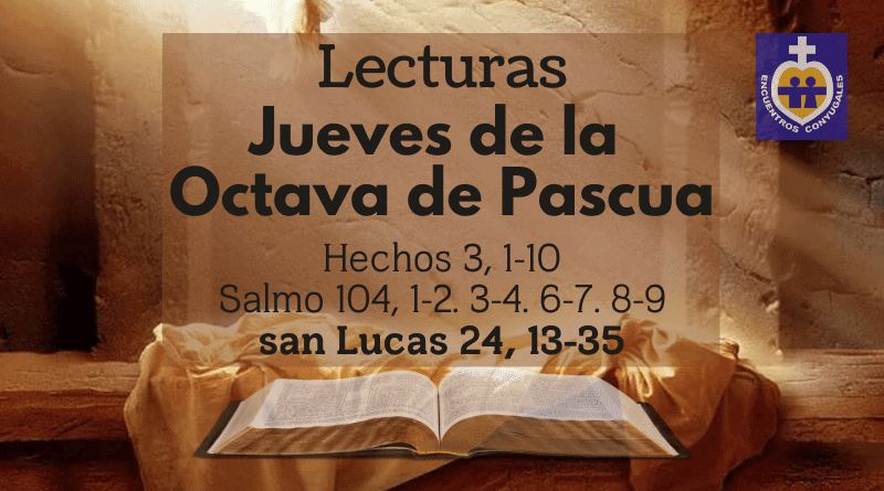 lecturas jueves octava de pascua.