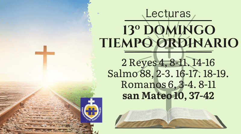 lecturas domingo décimo tercero - tiempo ordinario - ciclo A