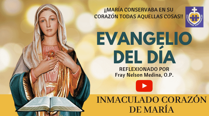 evangelio inmaculado corazón de maría - memoria - ciclo A