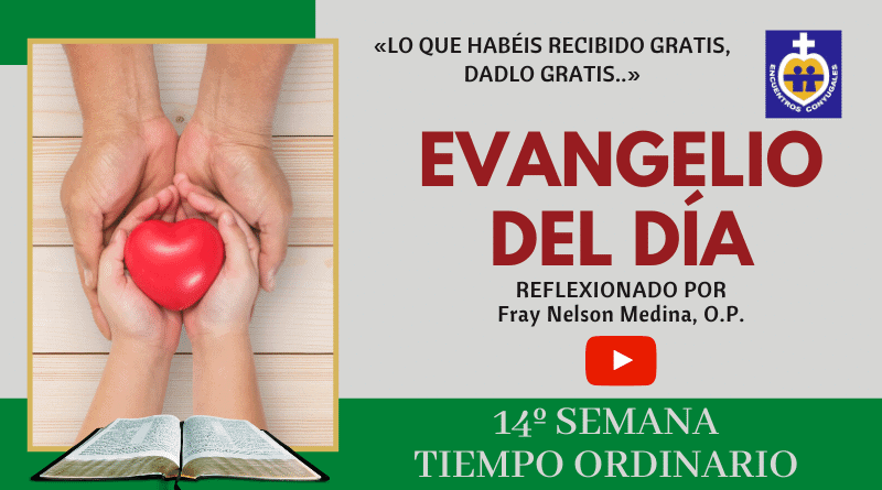 reflexión al evangelio jueves 9 - 14º semana - tiempo ordinario - ciclo A