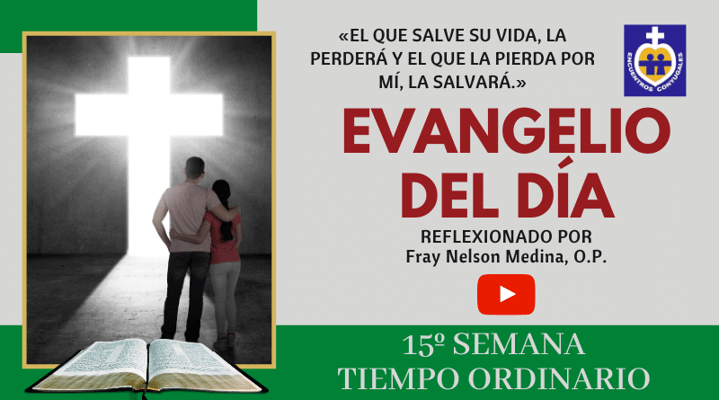 reflexión evangelio lunes 13 de julio - 15º semana - tiempo ordinario - ciclo A