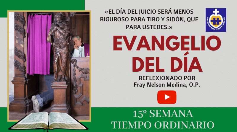 reflexión al evangelio martes 14 de julio de 2020 - 15º semana - tiempo ordinario - ciclo A