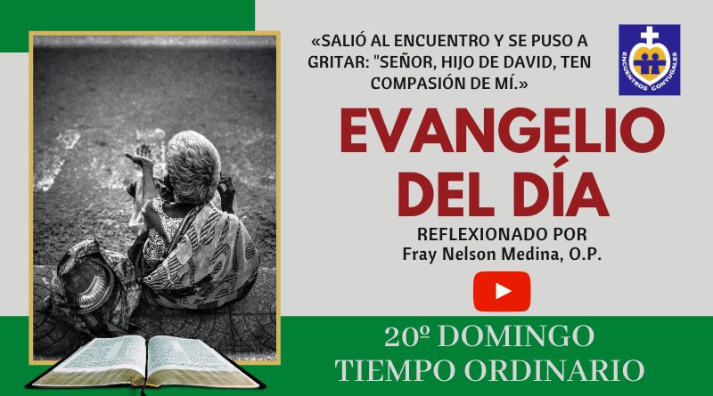 reflexión evangelio vigésimo domingo - tiempo ordinario - ciclo A