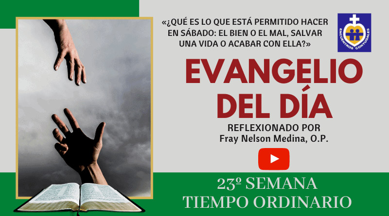 reflexión evangelio 7 de septiembre - 23º semana - tiempo ordinario - año para