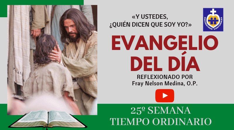 reflexión evangelio 25 de septiembre - 25º semana - tiempo ordinario