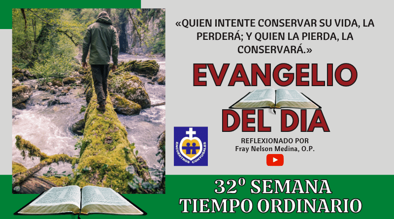 Reflexión Evangelio 13 noviembre | 32º Semana | T. Ordinario – Año Par