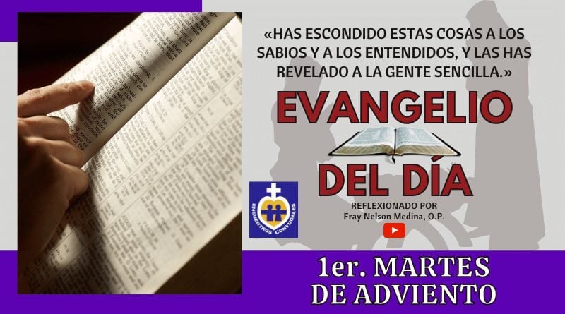 Reflexión Evangelio 1ro de diciembre | Martes I Semana de Adviento