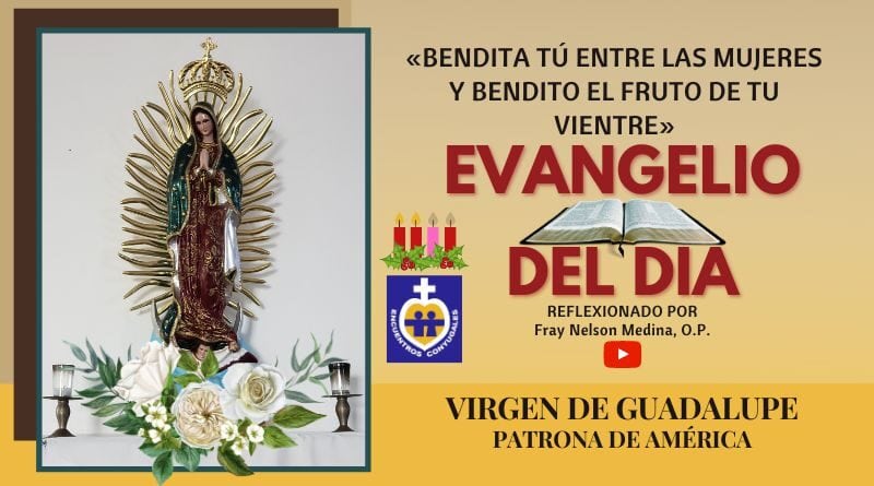 Reflexión Evangelio 12 de diciembre | Nuestra Señora de Guadalupe