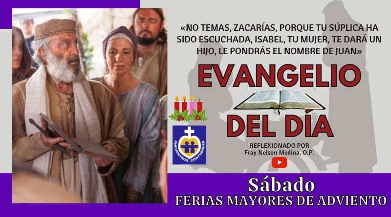 Reflexión Evangelio 19 de diciembre | Sábado Ferias Mayores de Adviento