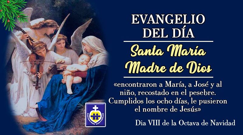 Reflexión Evangelio 1ro de enero | Santa María, Madre de Dios - Solemnidad